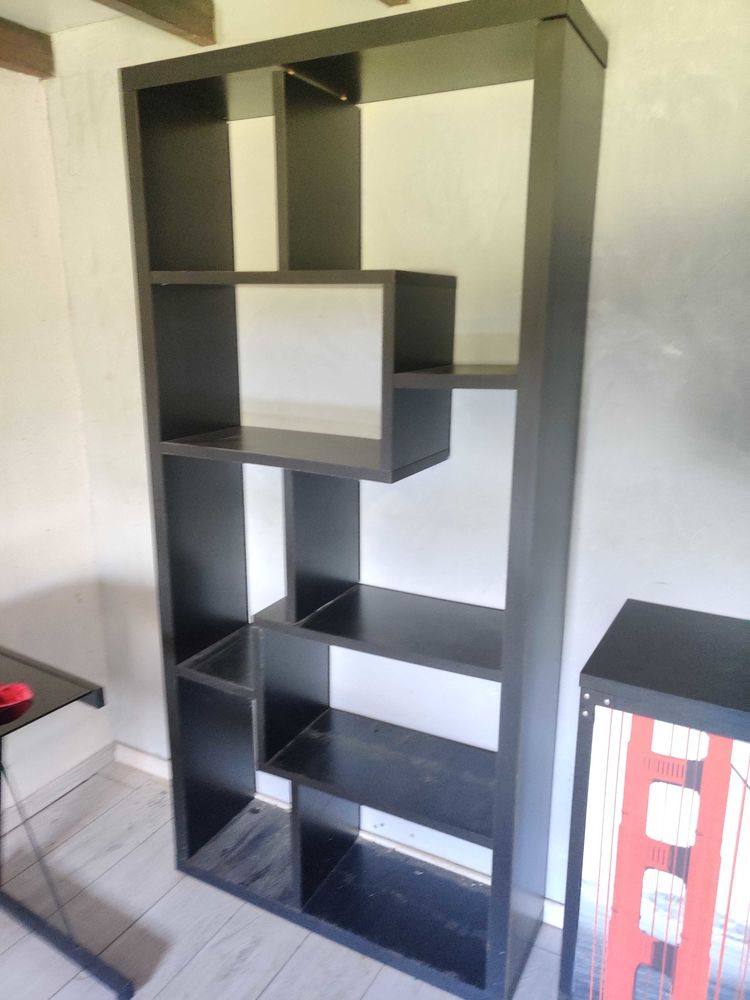 biblioth�que couleur noir 50 Marguerittes (30)