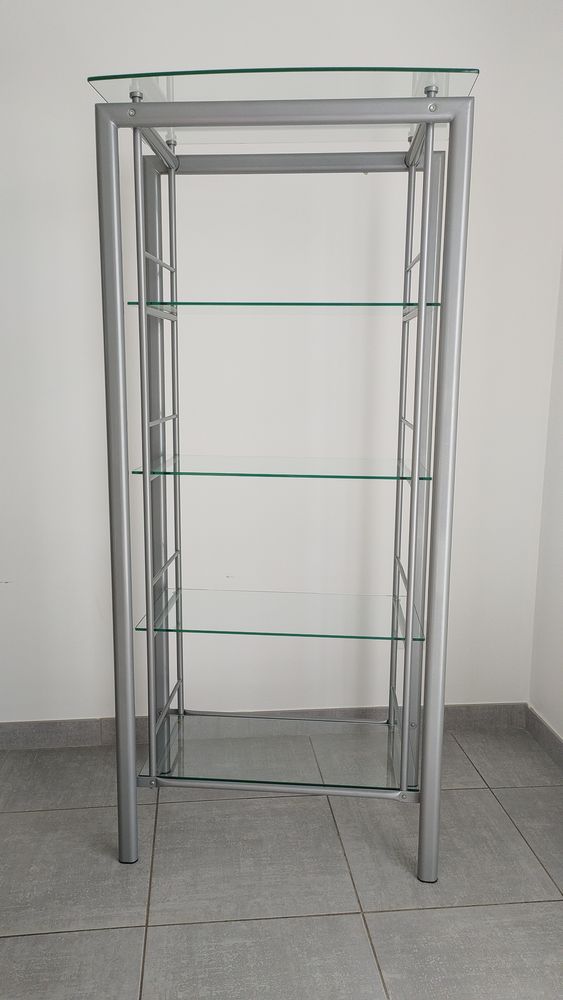 Biblioth�que Design Double Portant Structure Alu �tag�res x5 150 Maureilhan (34)