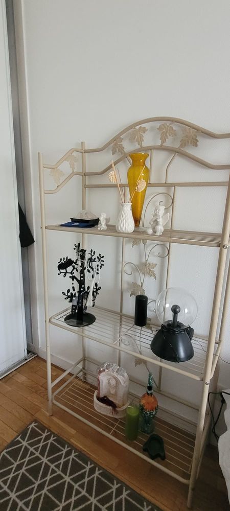 Biblioth�que fer forg� beige 30 Lyon 7 (69)