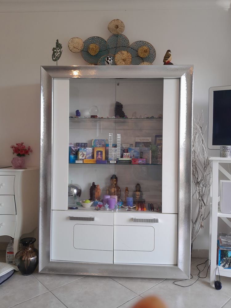 Biblioth�que laqu�e blanc 150 Juan Les Pins (06)