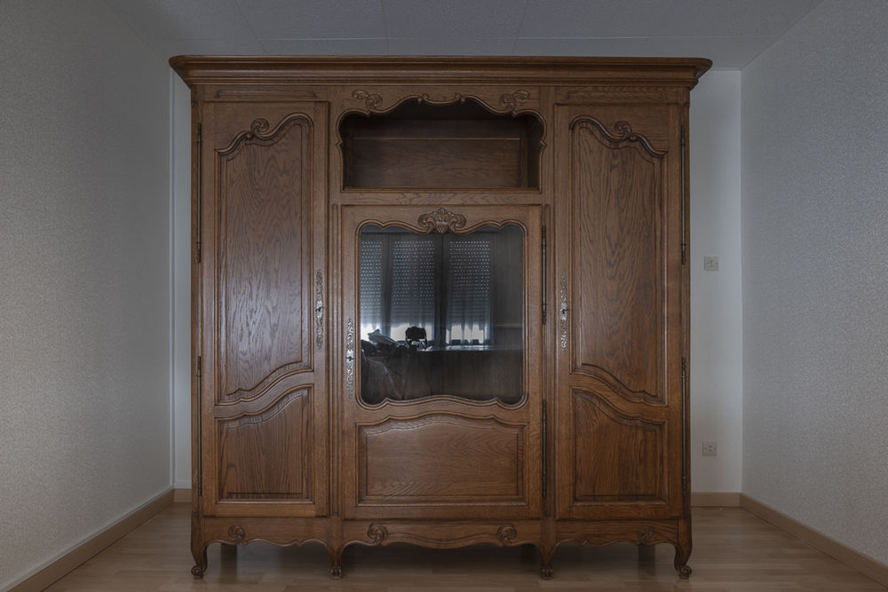 Biblioth�que Louis XV en ch�ne massif 450 Han-sur-Meuse (55)