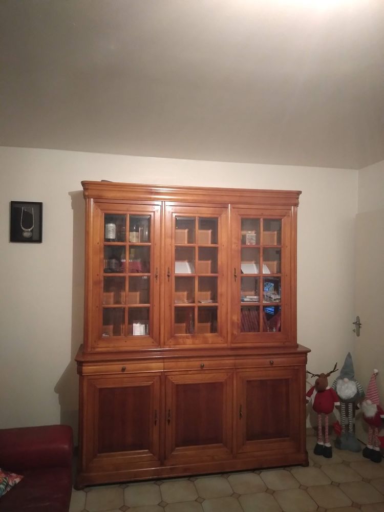 Biblioth�que merisier Louis Philippe 180 �vry (91)