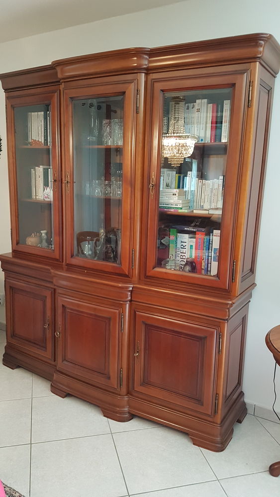 biblioth�que en merisier massif excellent �tat 420 Mont�vrain (77)