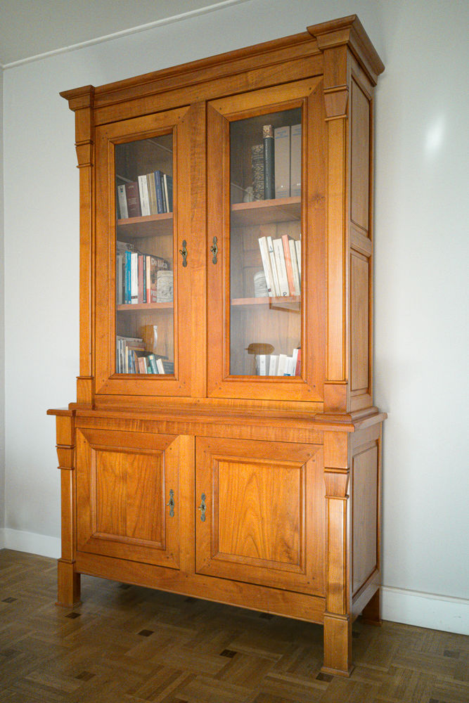 Biblioth�que merisier massif 250 Cr�teil (94)