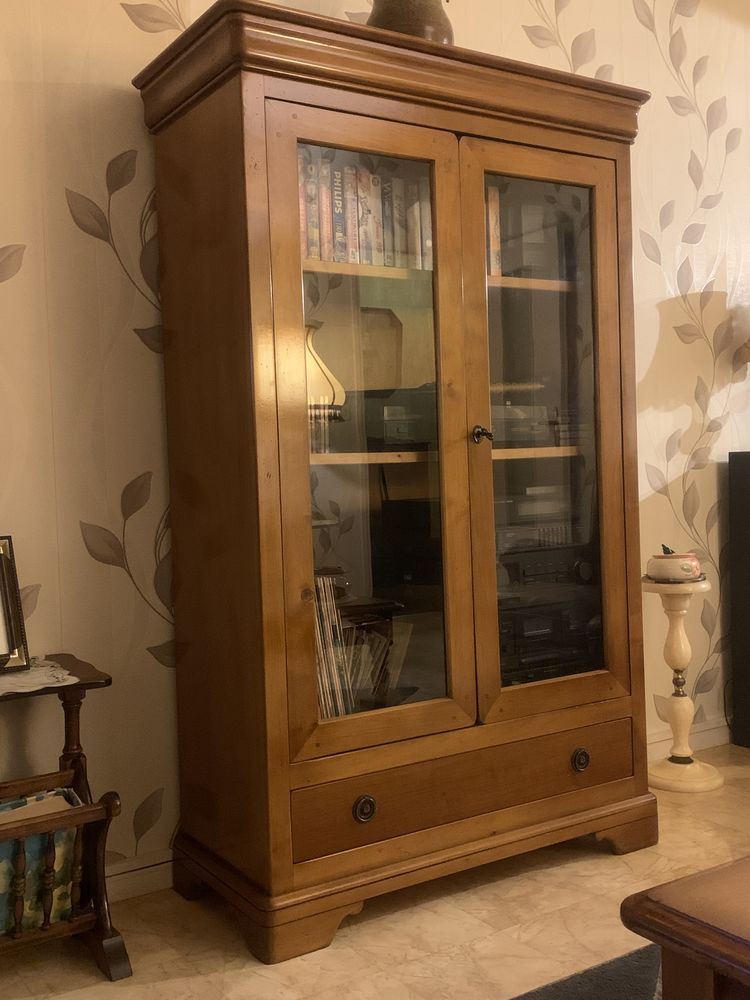 Biblioth�que merisier 200 Creil (60)