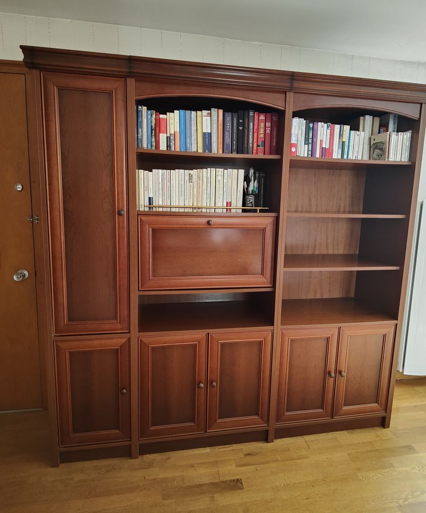 biblioth�que ou meuble d'entr�e en merisier 300 Noisiel (77)