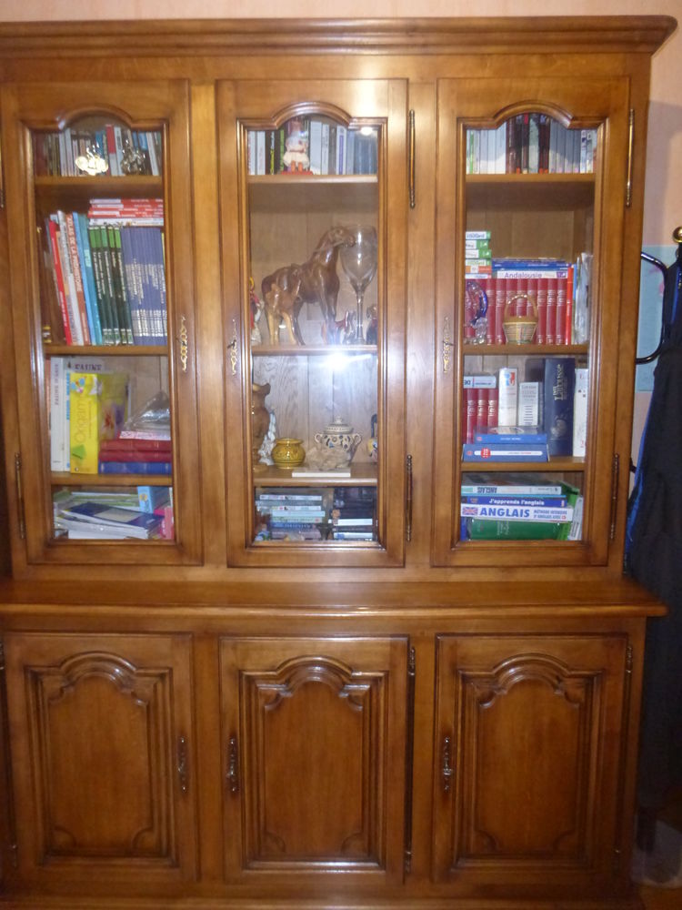 biblioth�que 3 portes en ch�ne massif 120 Ch�tillon-sur-Seine (21)