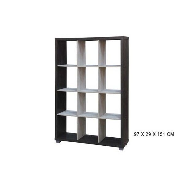 Biblioth�que de rangement 12 cases 139 Nogent (52)