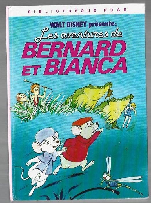 bibliotheque rose - les aventures de bernard et bianca - 198 0 Foug�res (35)