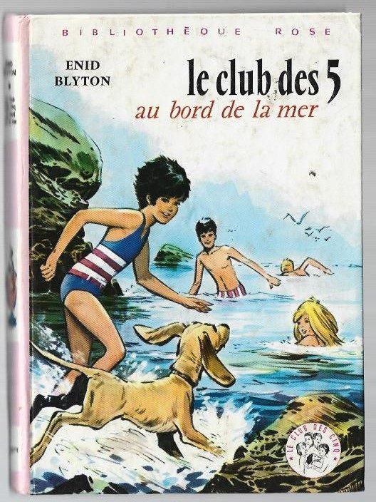 bibliotheque rose - le club des 5 au bord de la mer - 1982 0 Foug�res (35)