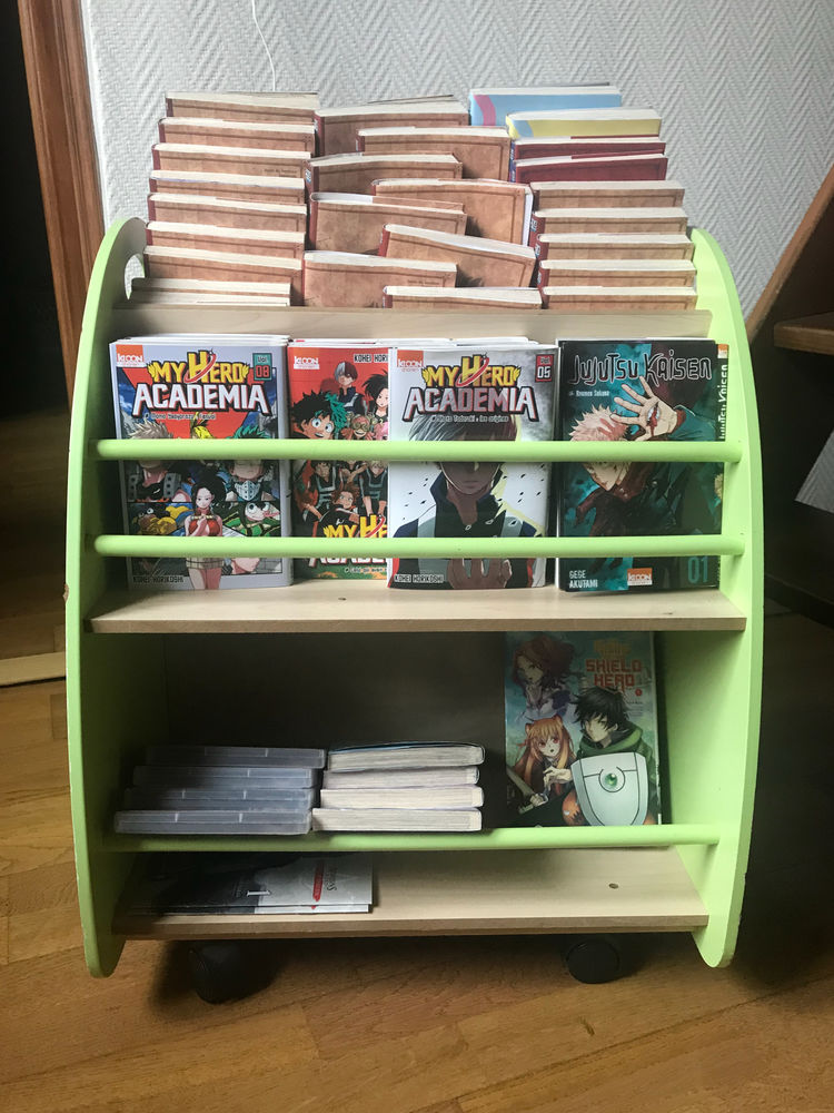 Bibliotheque � roulettes 25 Arronville (95)