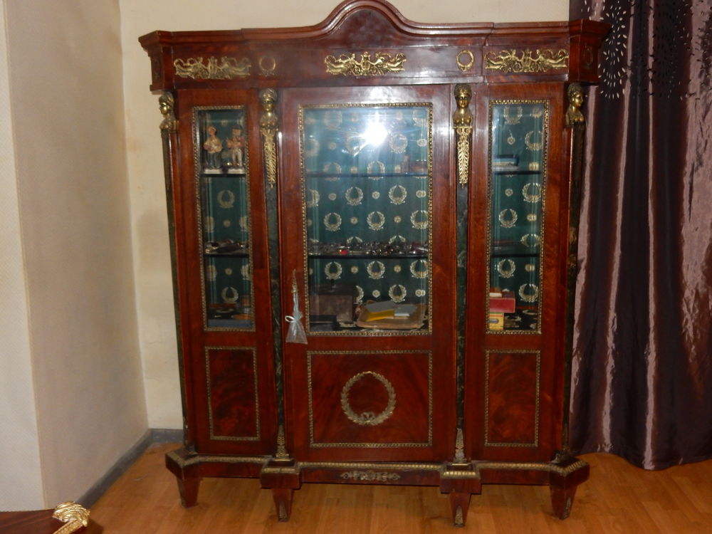 BIBLIOTHEQUE STYLE EMPIRE EN  ACAJOU 1200 Le May-sur-�vre (49)