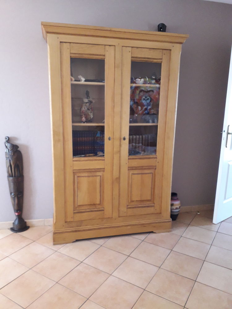 Biblioth�que verri�re en ch�ne 0 Wizernes (62)