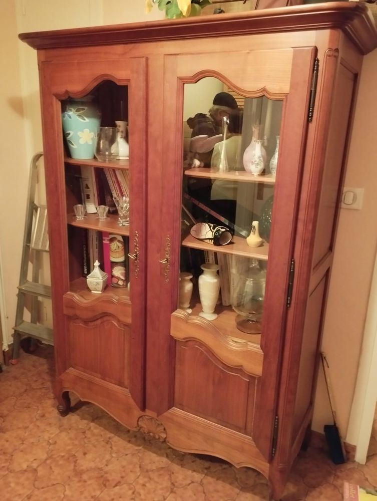 BIBLIOTHEQUE VITREE EN BOIS 30 Meythet (74)