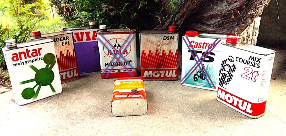 Bidons huile vintage d�co garage 7 Monnetier-Mornex (74)