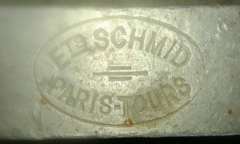 Bidons � lait authentiques avec couvercle des Ets SCHMID 56 Mareil-sur-Loir (72)