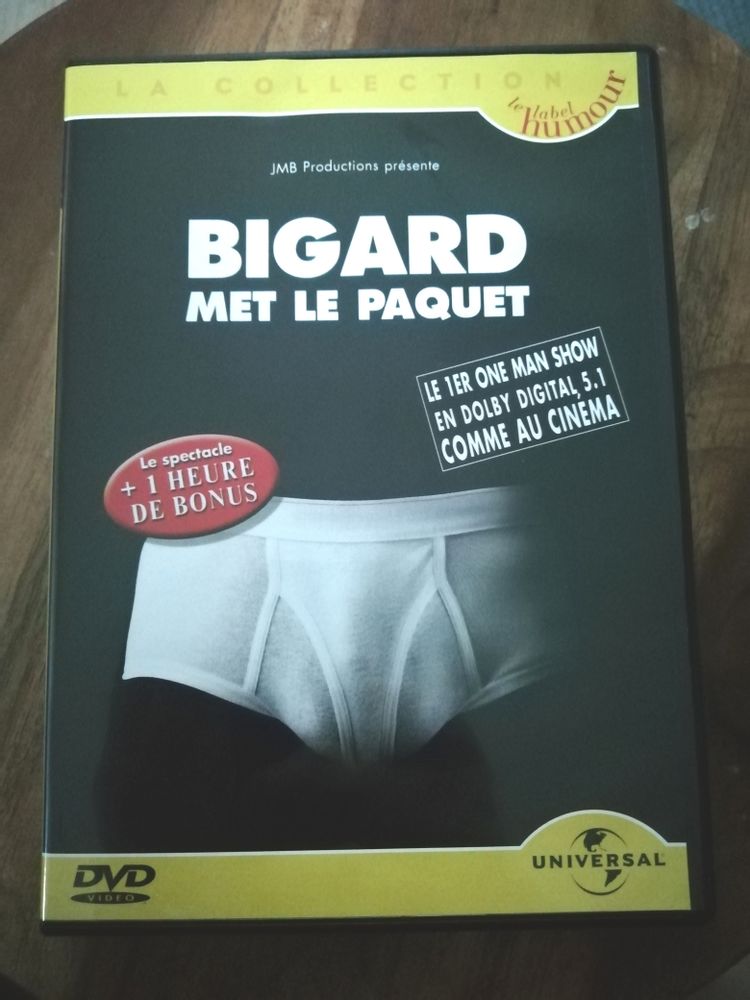 Dvd Bigard Met Le Paquet 2 Le Plessis-Bouchard (95)