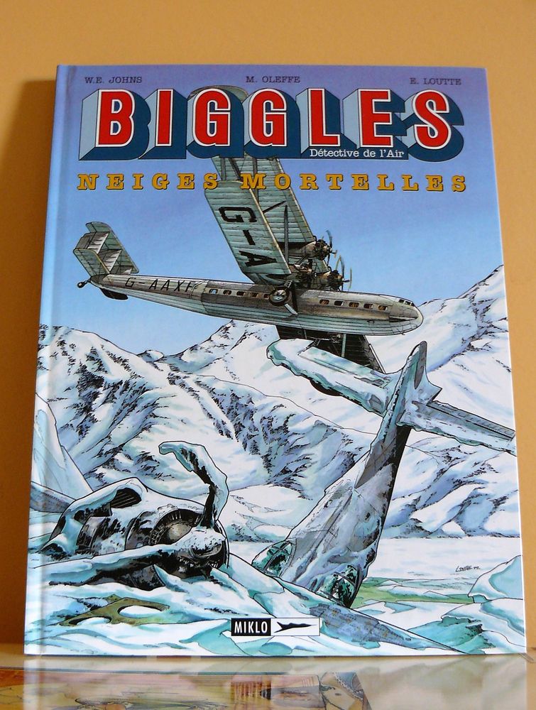 EO Biggles : Neiges mortelles - Loutte - Oleffe - Johns... 15 Argenteuil (95)