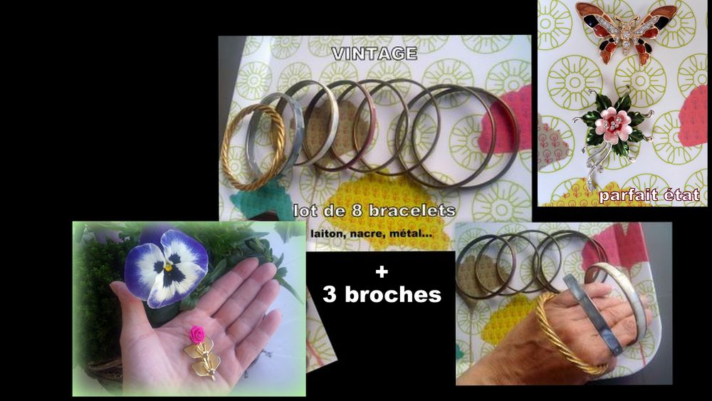 LOT BIJOUX VINTAGE * 11 pi�ces 20 Chalon-sur-Sa�ne (71)