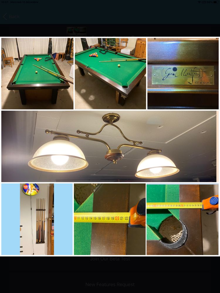 billard am�ricain 650 Labastide-Rouairoux (81)