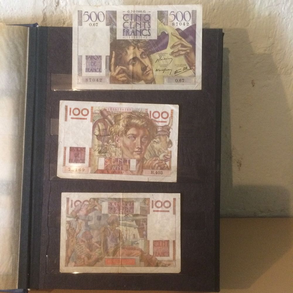 Billet 500F 1946.
1 Li�vin (62)