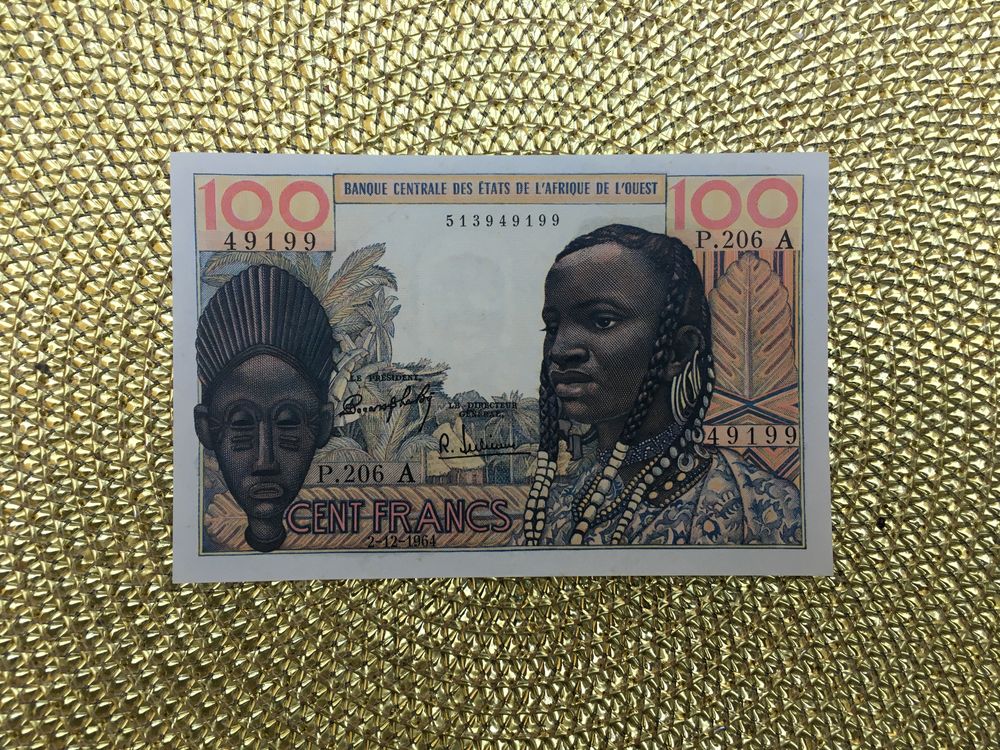 Billet  100  Francs Afrique
115 Angoul�me (16)