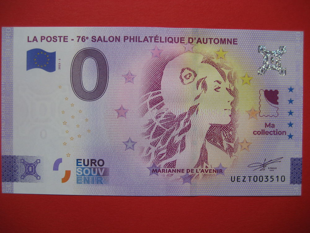 Billet souvenir 0 euro   Marianne de l' Avenir   , 7 Reims (51)