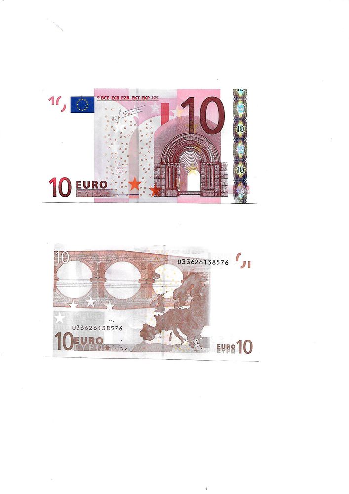 Billets de Banque en EUROS de 2002 0 Mulhouse (68)