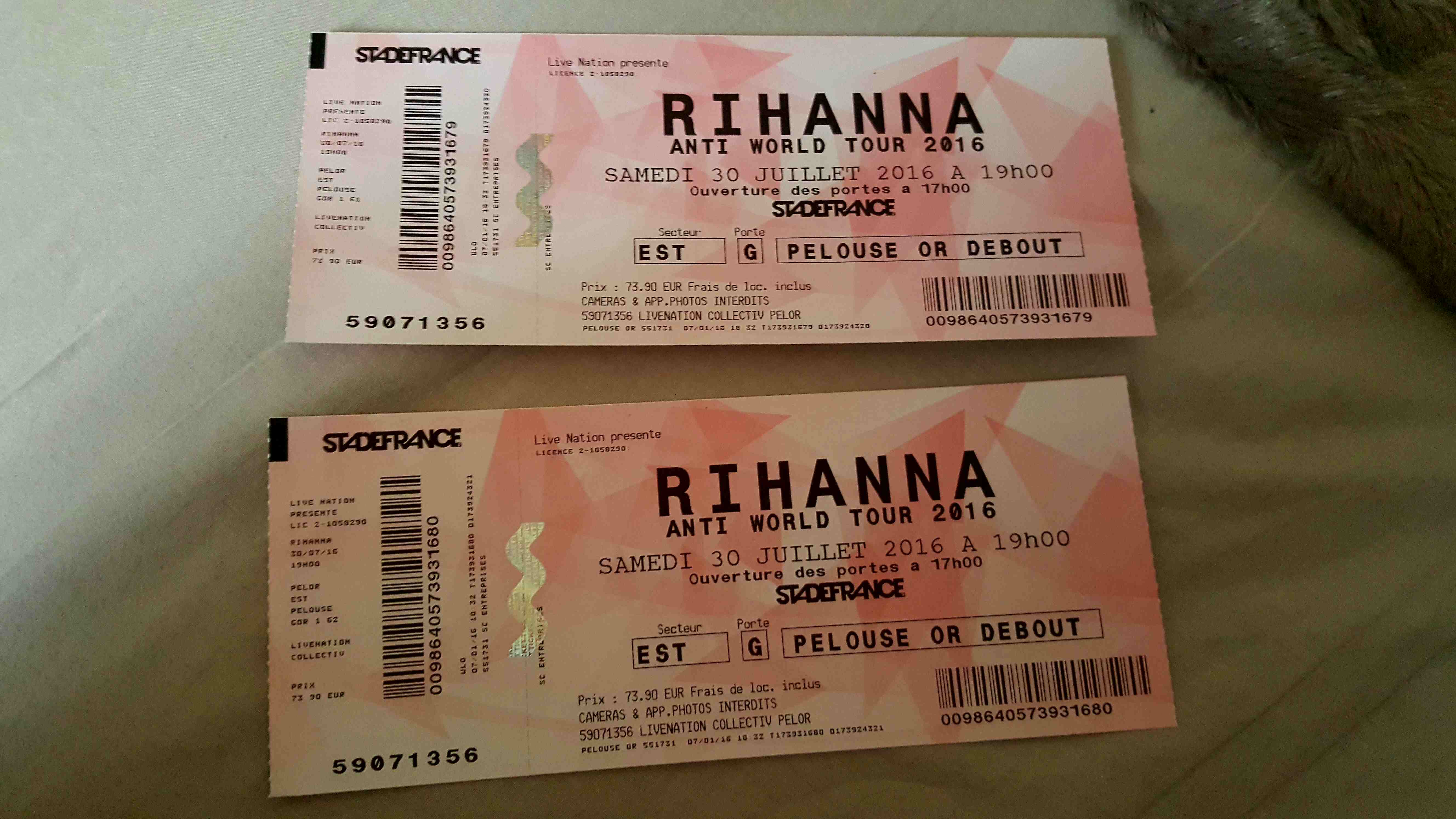 Rihanna occasion à VillebonsurYvette (91), annonces achat et vente de