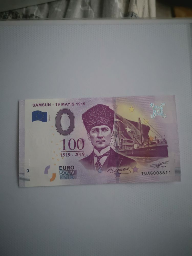 billets euro souvenir 2 Lomme (59)