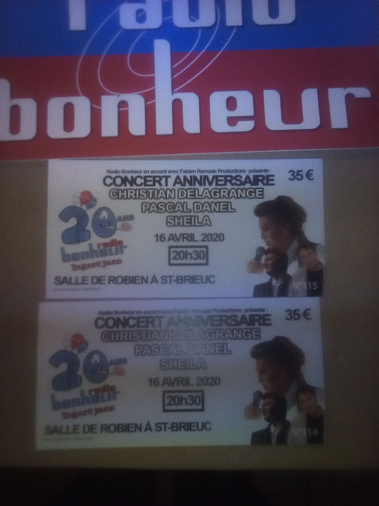 billets pour spectacle anniversaire radio bonheur 30 Quessoy (22)