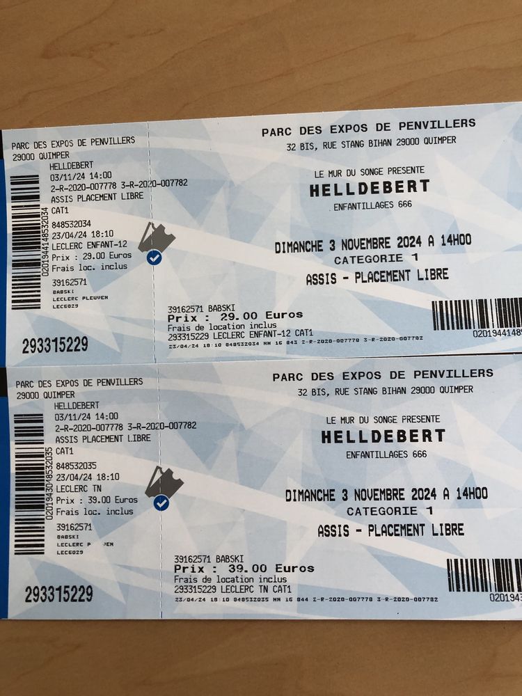 Billets Spectacle Alldebert � Quimper le 03/11/24 � 14h 29 Fouesnant (29)