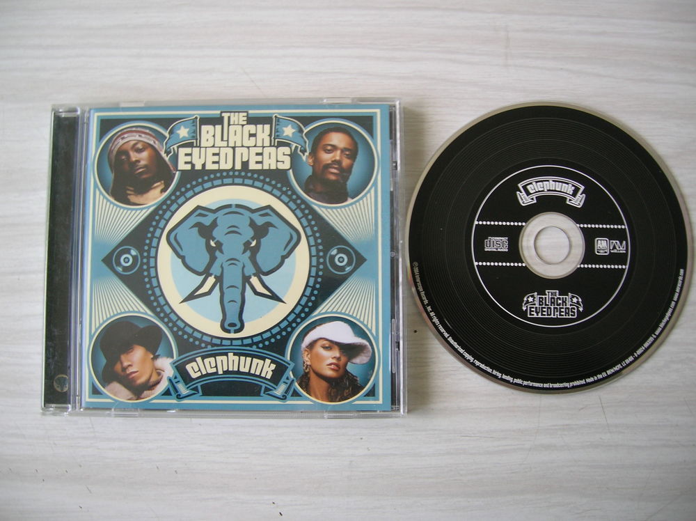 CD THE BLACK EYES PEAS Elephunk 5 Nantes (44)