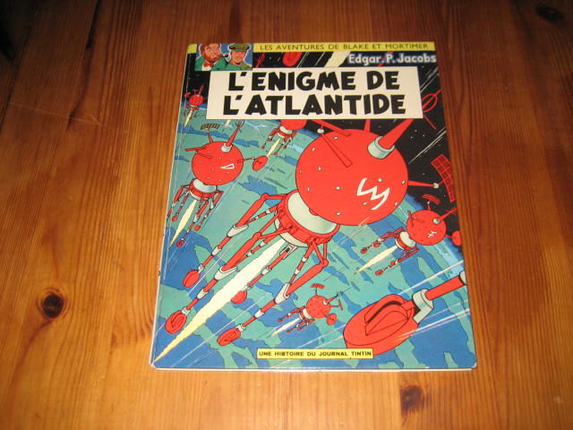 BD BLAKE ET MORTIMER l'enigme de l'atlantide EDITION 1970 25 C�zy (89)