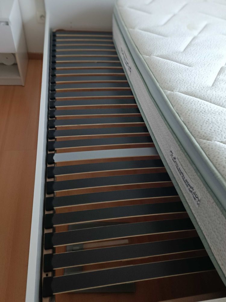 lit 140/190 blanc laqu� 150 Mazamet (81)