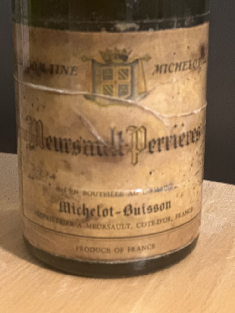 Vin blanc Meursault-Perri�res 1989 0 Saint-Julien-en-Genevois (74)