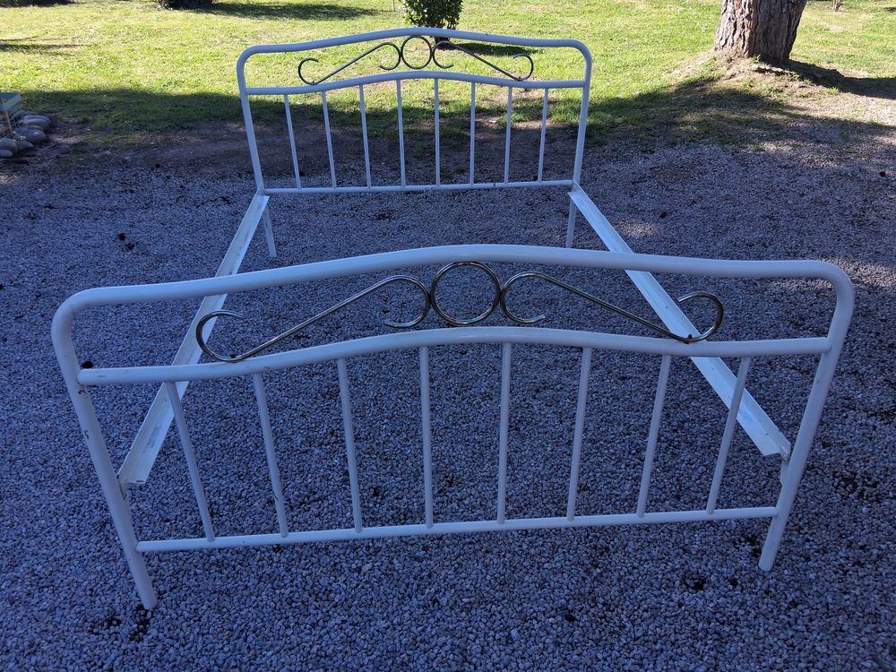 lit en fer ( blanc) 25 Revel (31)