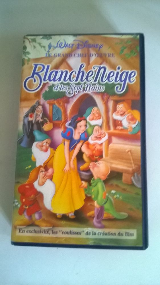 VHS Blanche neige et les sept nains 5 Talange (57)