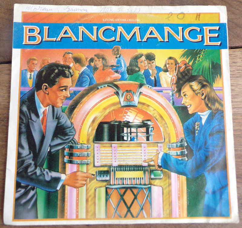 Blancmance Living on the celling  disque vinyle 4 Laval (53)