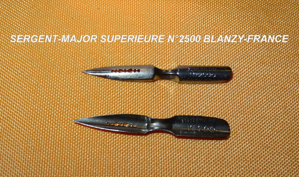 BLANZY FRANCE - SERGENT MAJOR SUP�RIEURE PLUME #2500 4 Sergines (89)