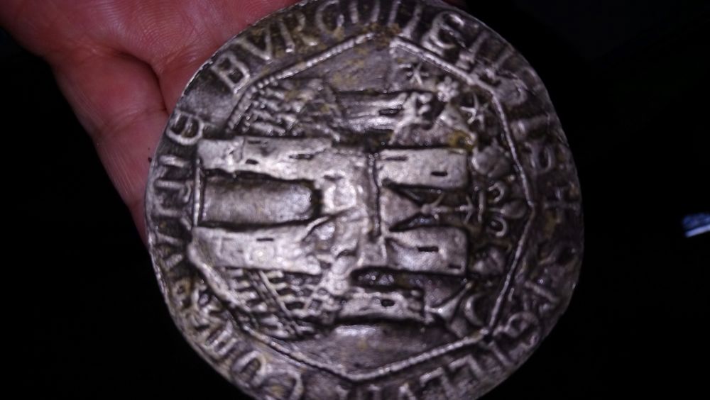 Blason de ville monnaie en bronze 45 Goussainville (95)