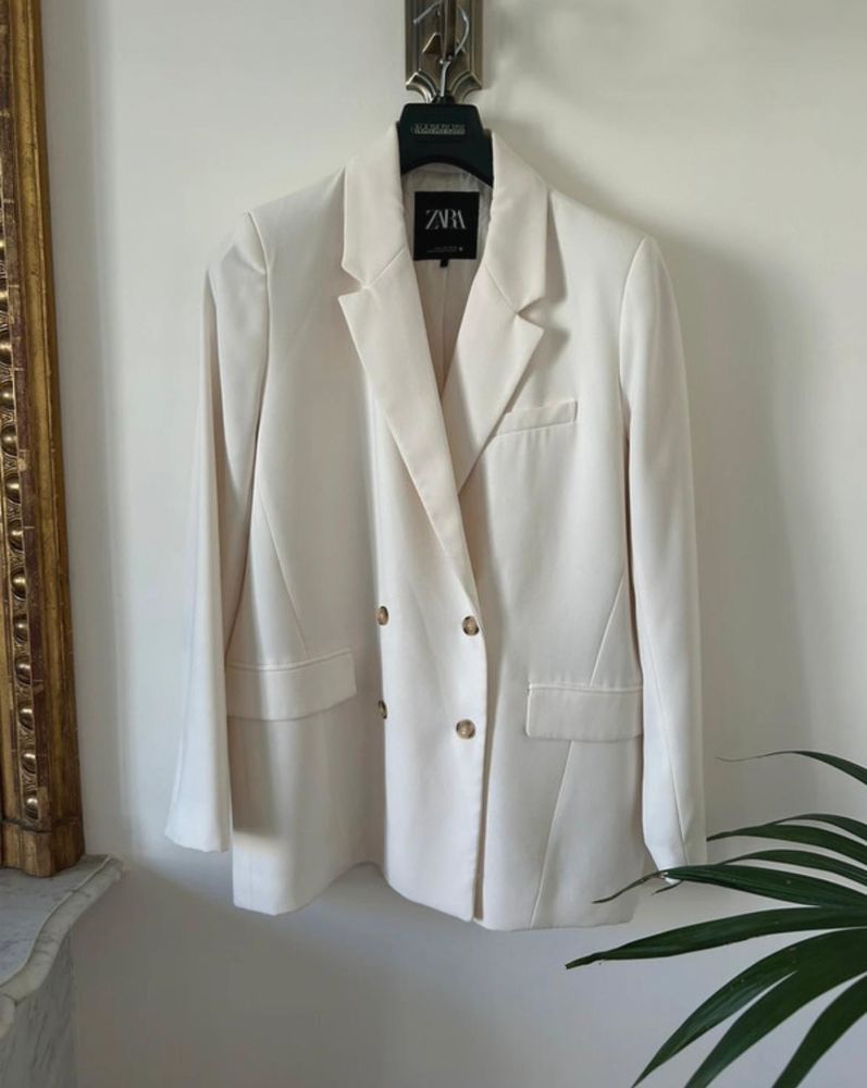 Blazer Zara Blanc - Taille L/48 35 Paris 11 (75)