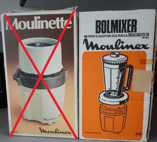 Bol blender pour Moulinette Moulinex 10 Beauchamp (95)