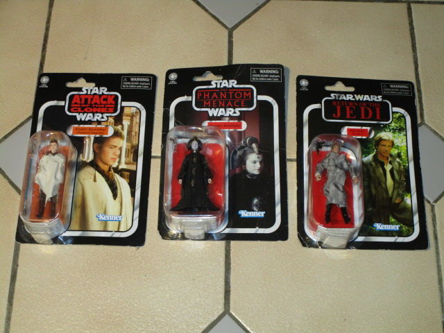   BLISTER STAR WARS 2021 HAN SOLO--QUEEN AMIDALA--ANAKIN 25 Villepinte (93)