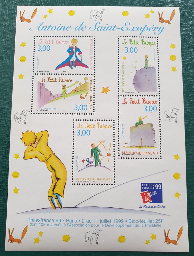 Bloc Feuillet BF20. en dessous faciale 2 Jou�-l�s-Tours (37)