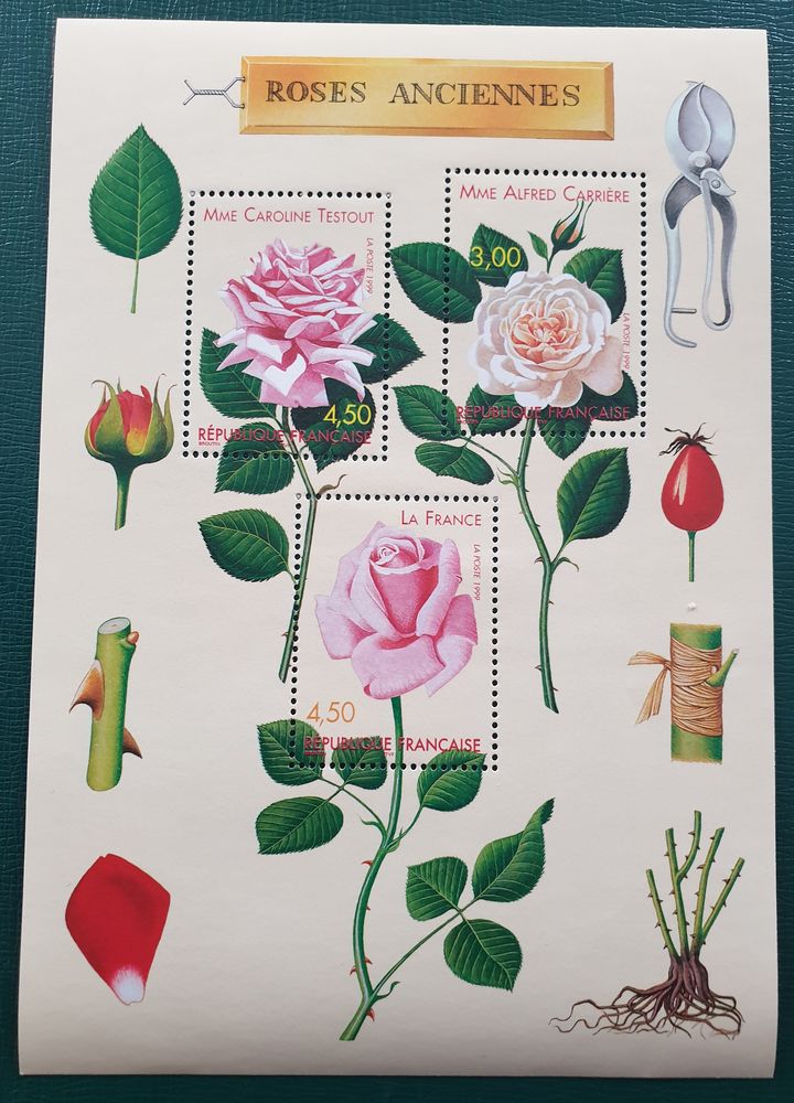 Bloc Feuillet BF24 en dessous faciale 1 Jou�-l�s-Tours (37)