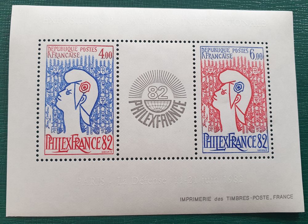 Bloc Feuillet BF8 en dessous faciale 2 Jou�-l�s-Tours (37)