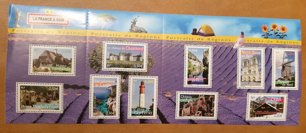 Bloc Feuillet 77 sous faciale 4 Jou�-l�s-Tours (37)