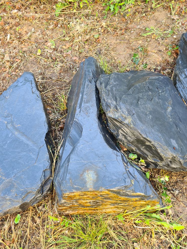 8 Blocs ardoises - Menhir - D�coration jardin 600 Antony (92)