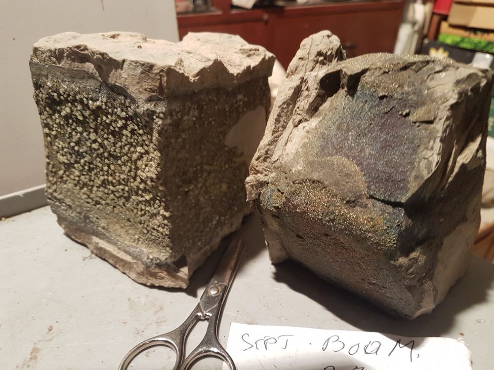 Blocs de septaria 25 Fr�jus (83)